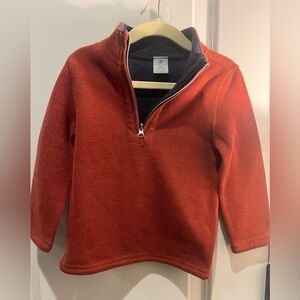 Classic Club Red Half-Zip Pullover